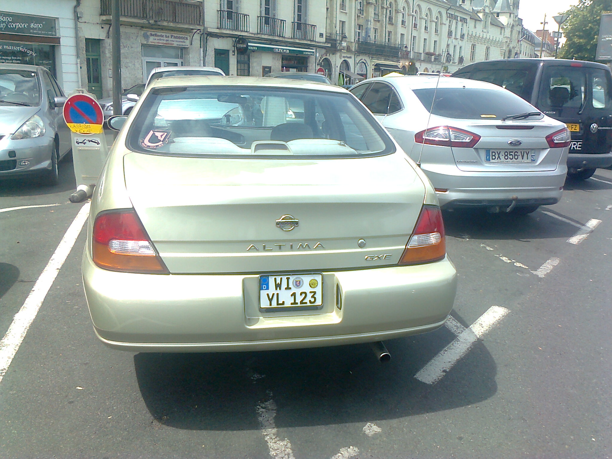 WI YL 123, Nissan Altima 2nd gen (L30), 1997–2001