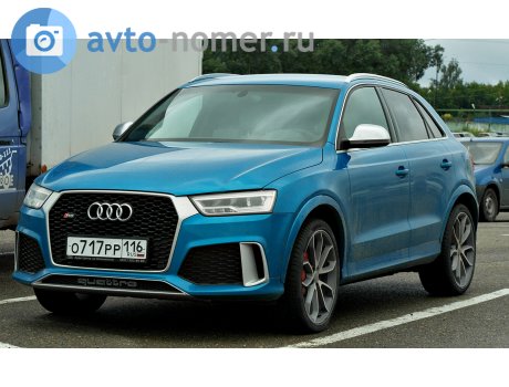 о717рр116, Audi RS Q3