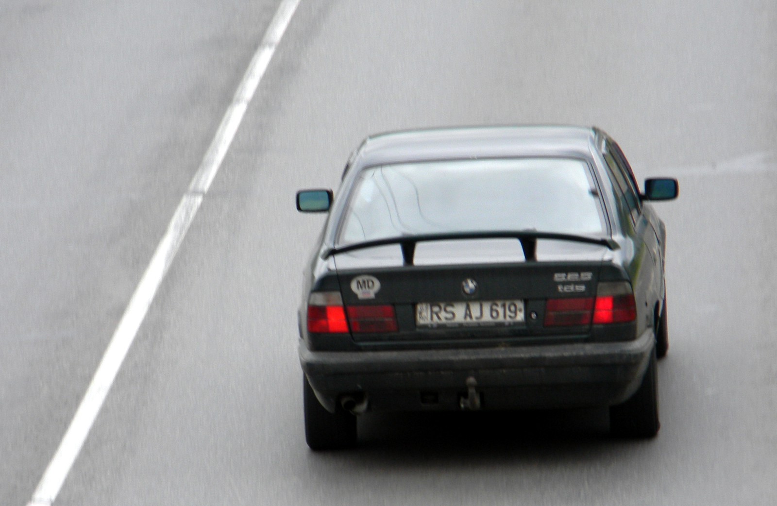 RS AJ 619, BMW 5 Series 3rd gen Sedan (E34), 1988–1995