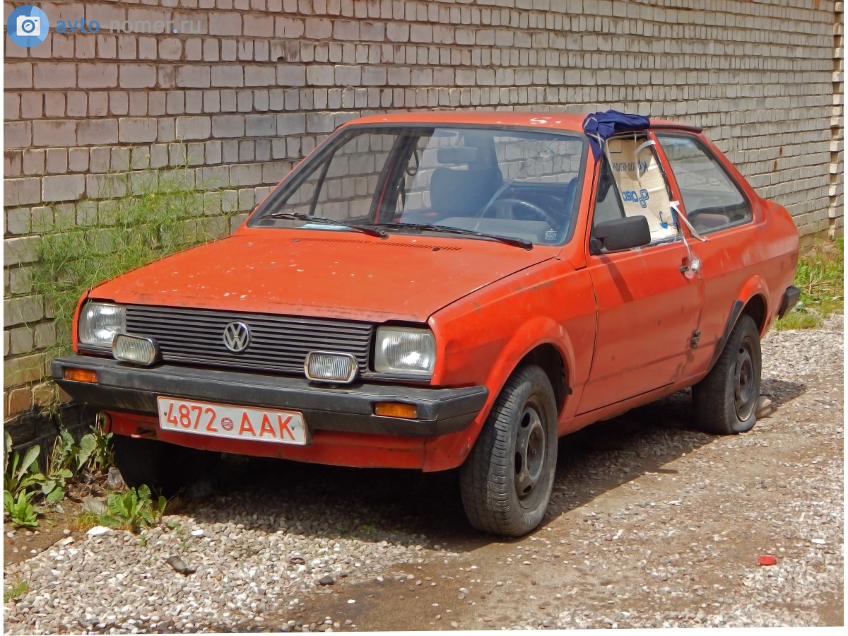 4872 AAK, Volkswagen Derby 2nd gen (86C), 1981–1984
