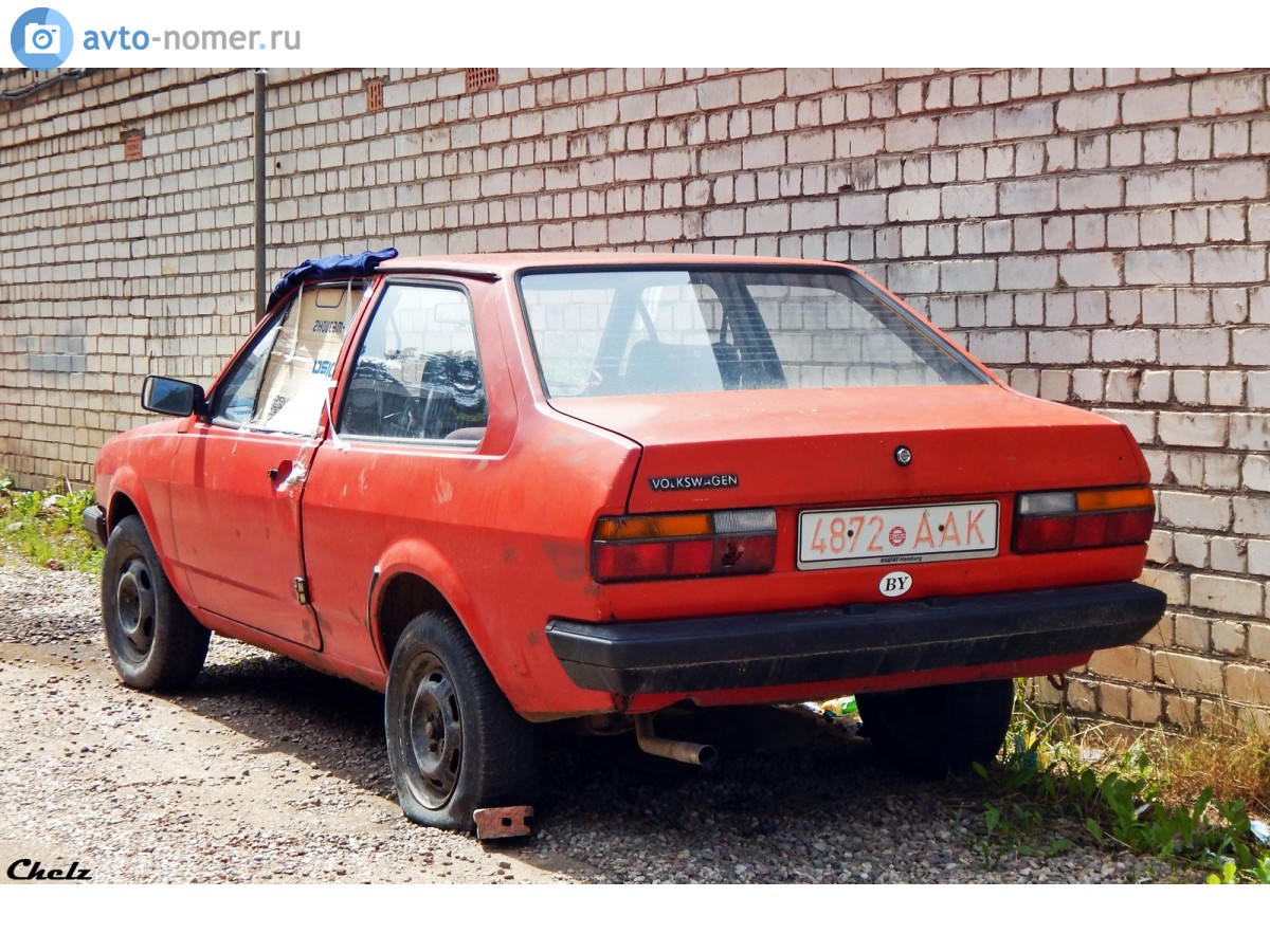 4872 AAK, Volkswagen Derby 2nd gen (86C), 1981–1984