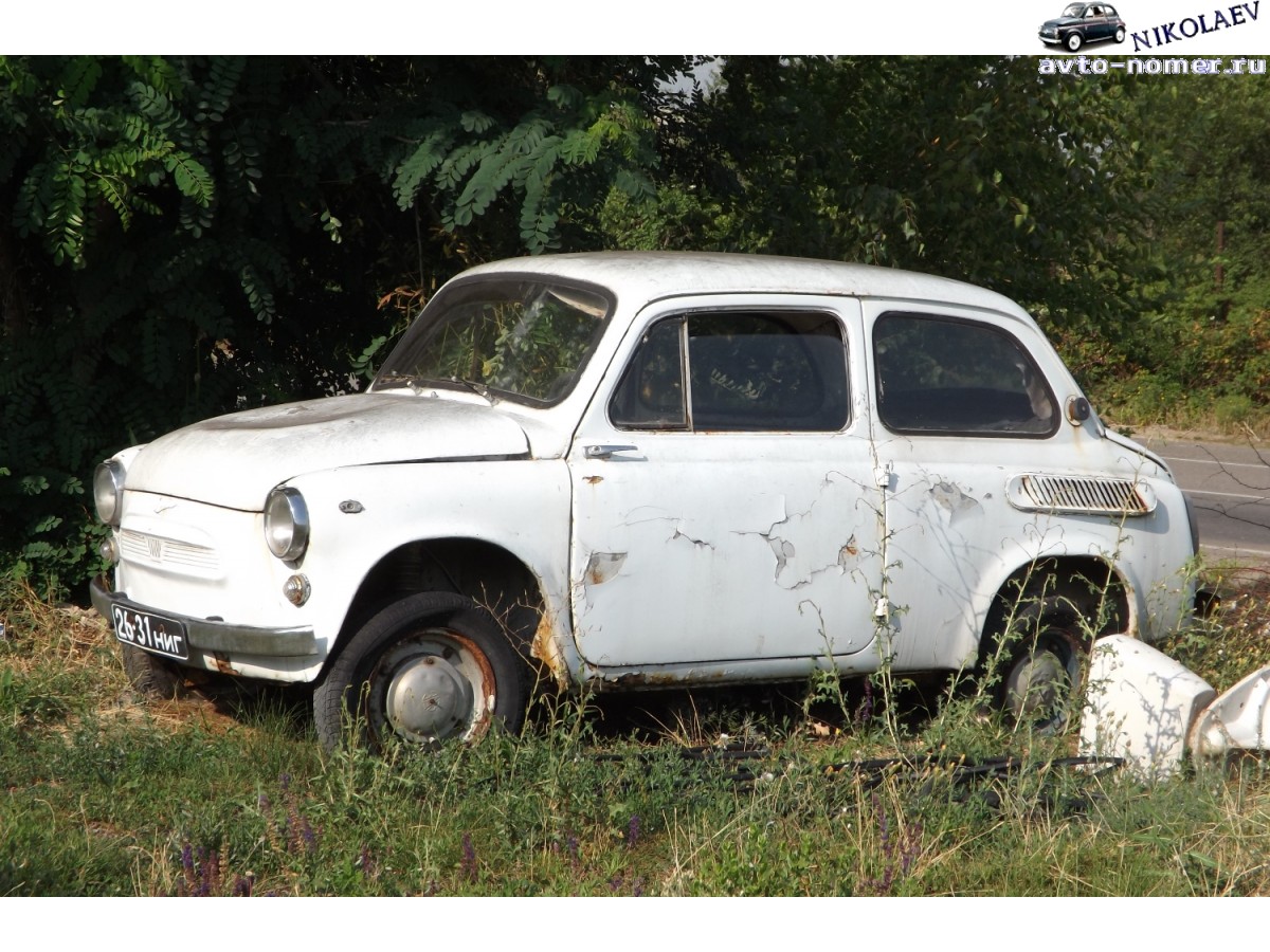 2631 НИГ, ZAZ 965 965/965А Запорожец (Zaporozhets), 1959–1969