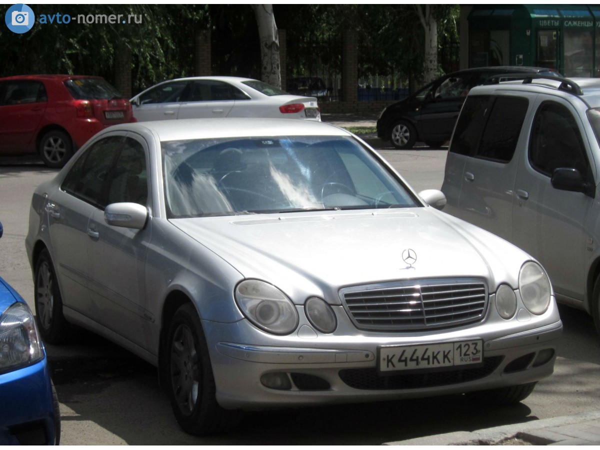 к 444 кк 123, Mercedes-Benz E-Klasse 3rd gen Sedan (W211), 2002­–2009