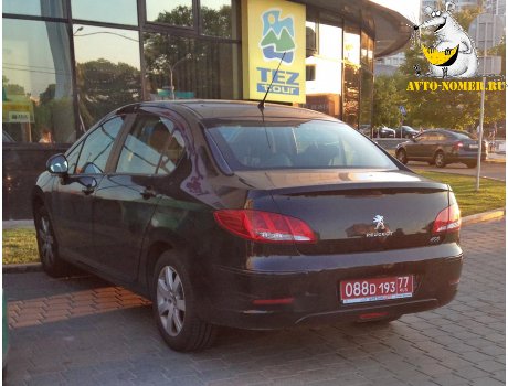 088D 193 77, Peugeot 408