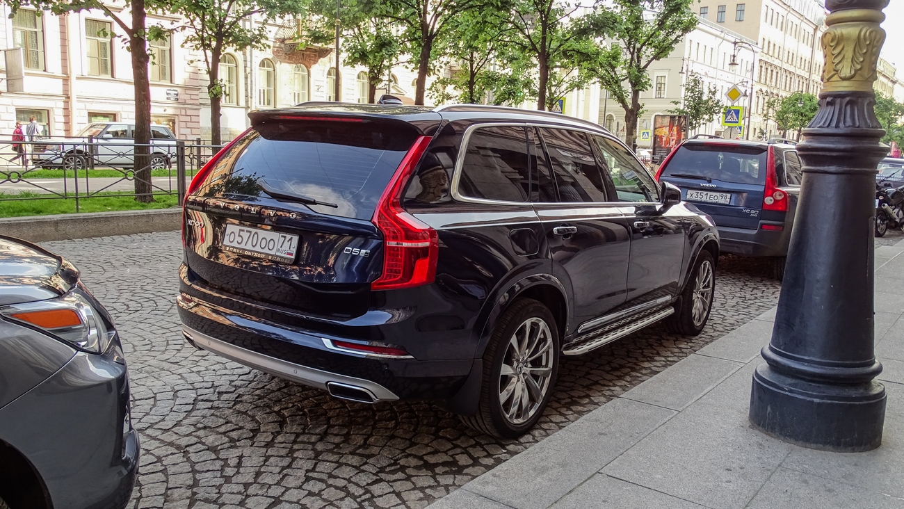 о 570 оо 71, Volvo XC90 2nd gen (256), 2015–2024
