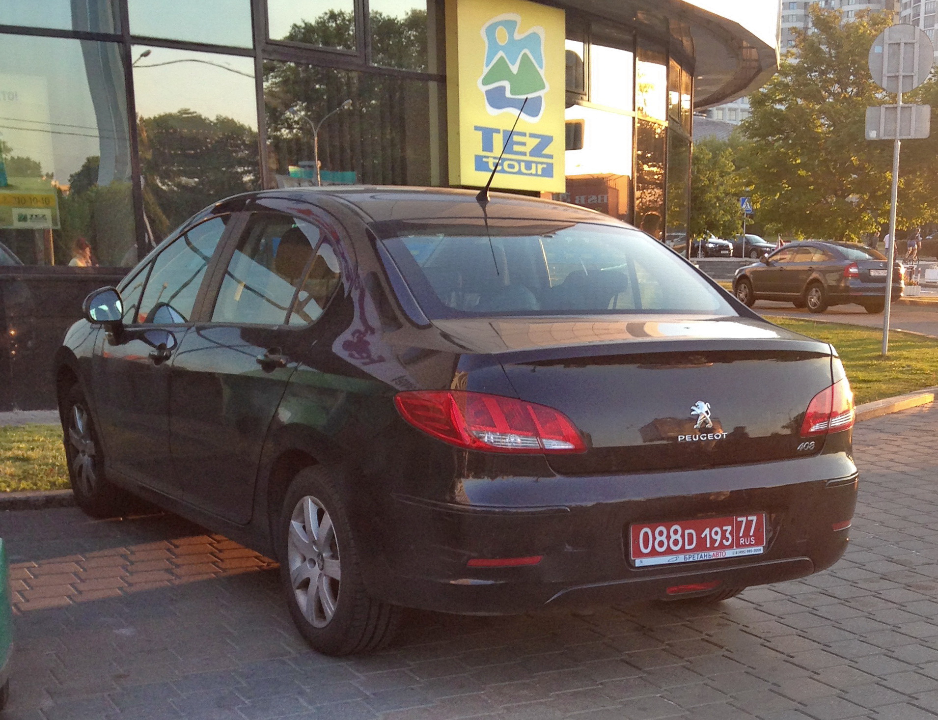 088 D 193 77, Peugeot 408 1st gen Sedan (T7), 2010–2017