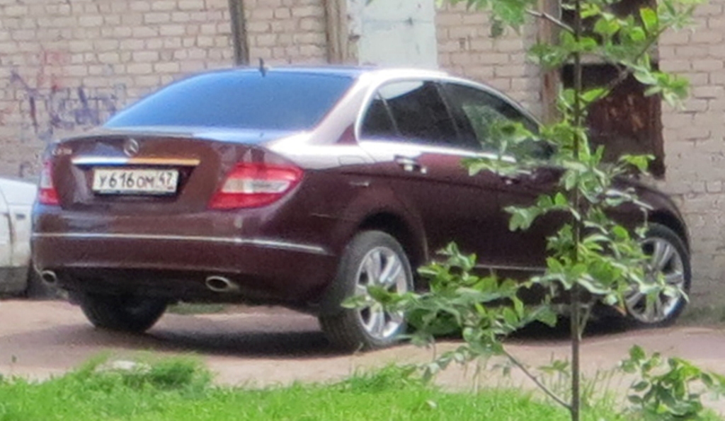 у 616 ом 47, Mercedes-Benz C-Klasse 3rd gen Sedan (W204), 2007–2015