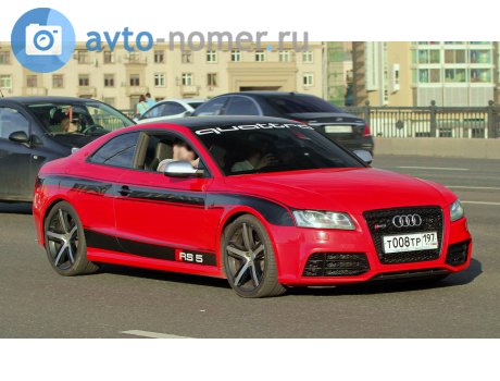 т008тр197, Audi RS5