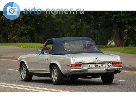 а007ва197, Mercedes-Benz SL-Klasse