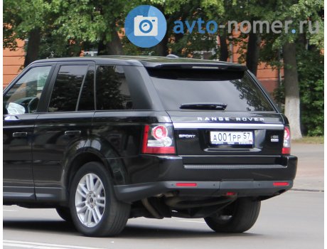 а001рр57, Land Rover Range Rover Sport