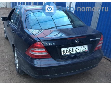 к666кк197, Mercedes-Benz C-Klasse