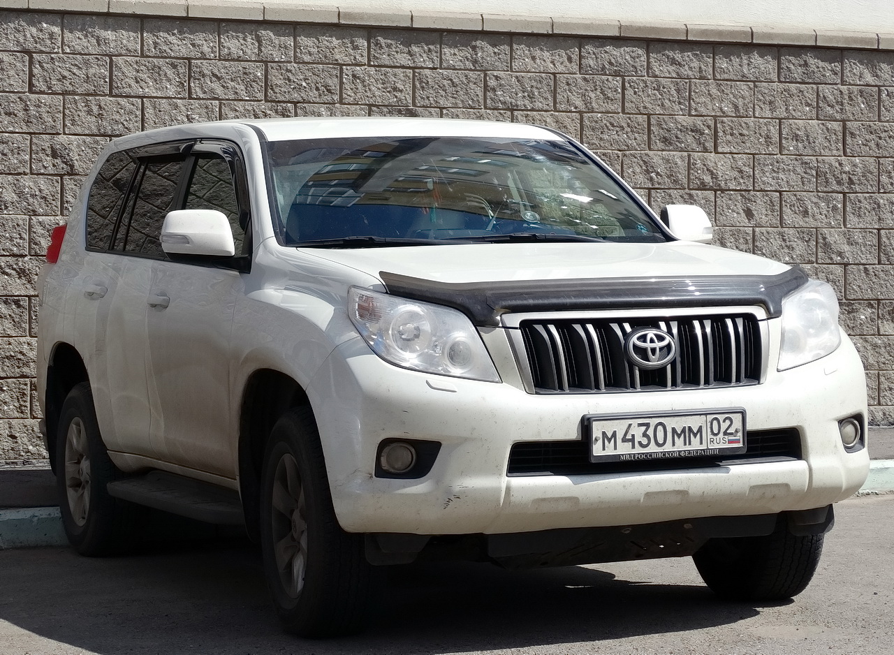 м 430 мм 02, Toyota Land Cruiser Prado 4th gen 5-door SUV (J150), 2009–2013