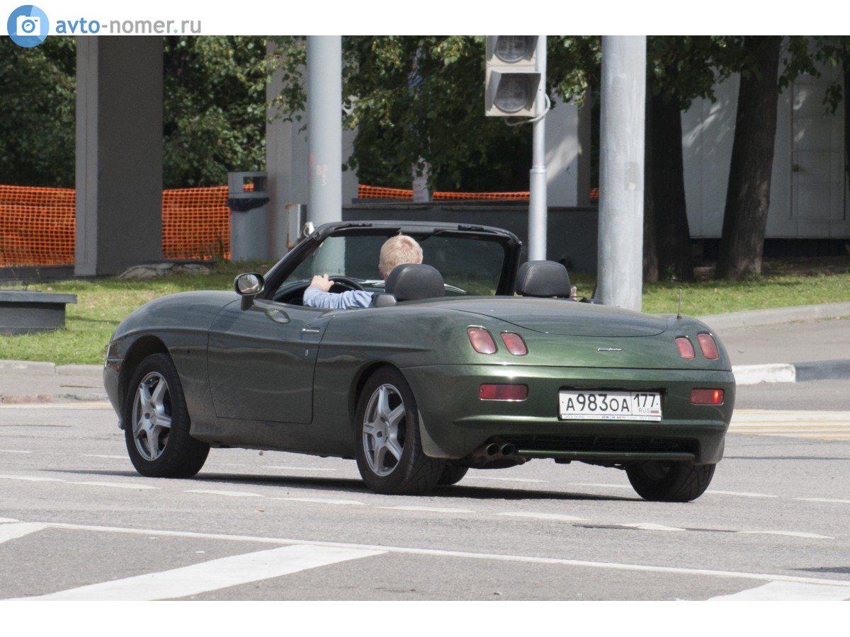 а 983 оа 177, FIAT Barchetta 1st gen (176), 1995–2003