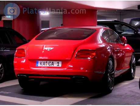 KA CA 1, Bentley Continental