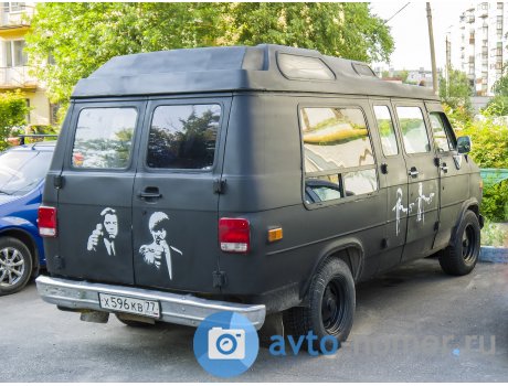 х596кв77, Chevrolet Chevy Van