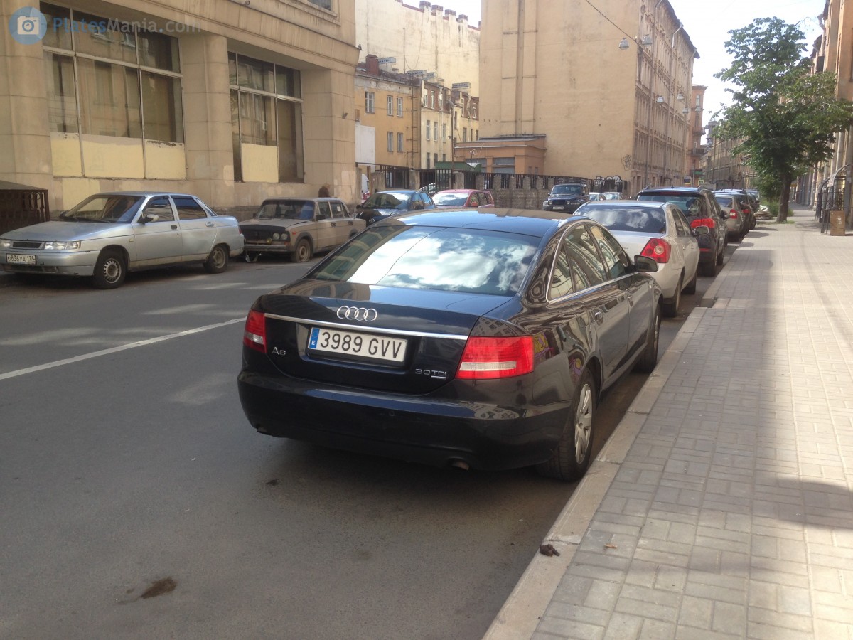 3989 GVV, Audi A6 3rd gen Sedan (C6/4F2), 2004–2011